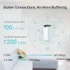 Sistema de Wi-Fi Mesh para toda a casa TP-Link AC1200, pack de 3