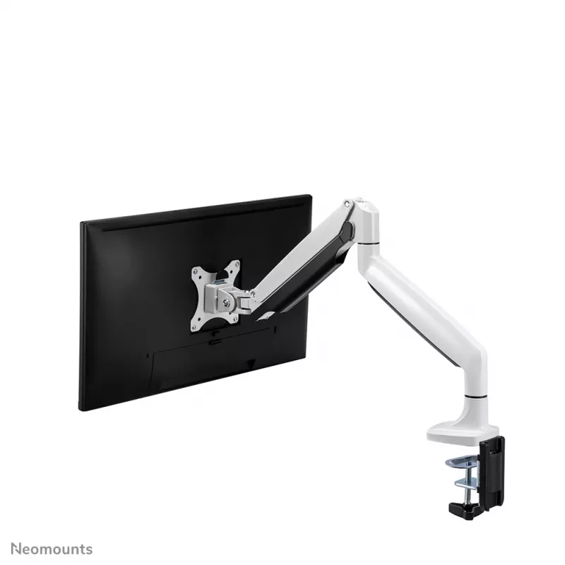 Suporte para monitor Neomounts NM-D750WHITE 25,4-81,3 cm (10-32 polegadas) – mola a gás, fixação à mesa/passagem pela mesa, 9 kg, 25.4 cm (10 polegadas), 81.3 cm (32 polegadas), 100 x 100 mm, branco