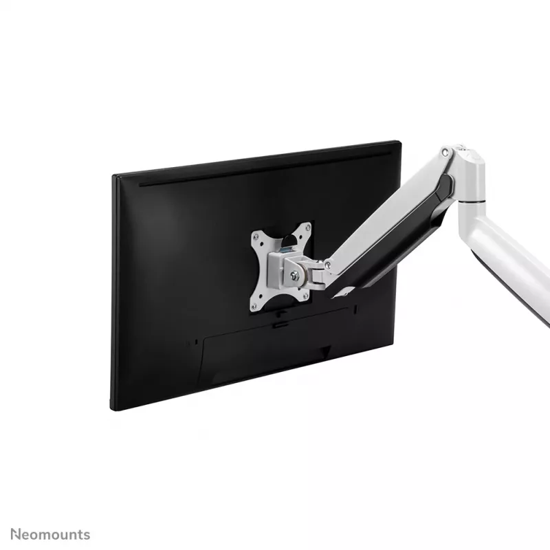 Suporte para monitor Neomounts NM-D750WHITE 25,4-81,3 cm (10-32 polegadas) – mola a gás, fixação à mesa/passagem pela mesa, 9 kg, 25.4 cm (10 polegadas), 81.3 cm (32 polegadas), 100 x 100 mm, branco