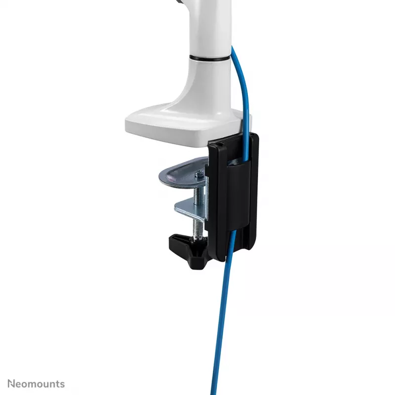 Suporte para monitor Neomounts NM-D750WHITE 25,4-81,3 cm (10-32 polegadas) – mola a gás, fixação à mesa/passagem pela mesa, 9 kg, 25.4 cm (10 polegadas), 81.3 cm (32 polegadas), 100 x 100 mm, branco