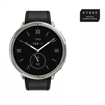 Amazfit W2433EU1N Smartwatch / relógio desportivo 3,35 cm (1,32 polegadas) AMOLED digital 466 x 466 píxeis ecrã tátil prata