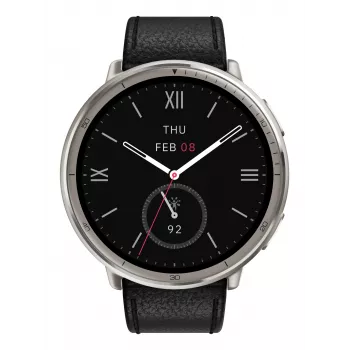 Amazfit W2433EU1N Smartwatch / relógio desportivo 3,35 cm (1,32 polegadas) AMOLED digital 466 x 466 píxeis ecrã tátil prata