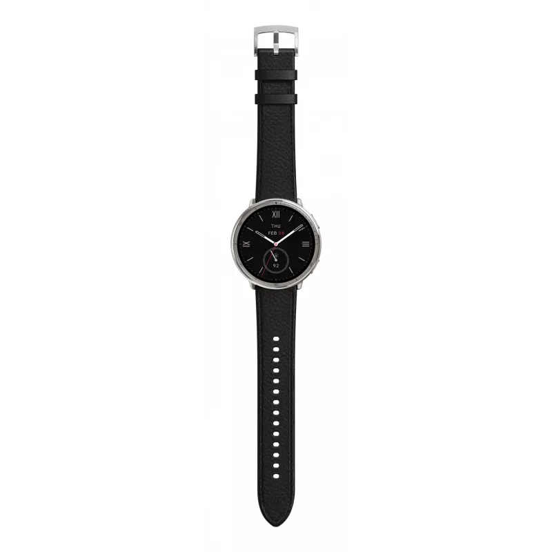 Amazfit W2433EU1N Smartwatch / relógio desportivo 3,35 cm (1,32 polegadas) AMOLED digital 466 x 466 píxeis ecrã tátil prata