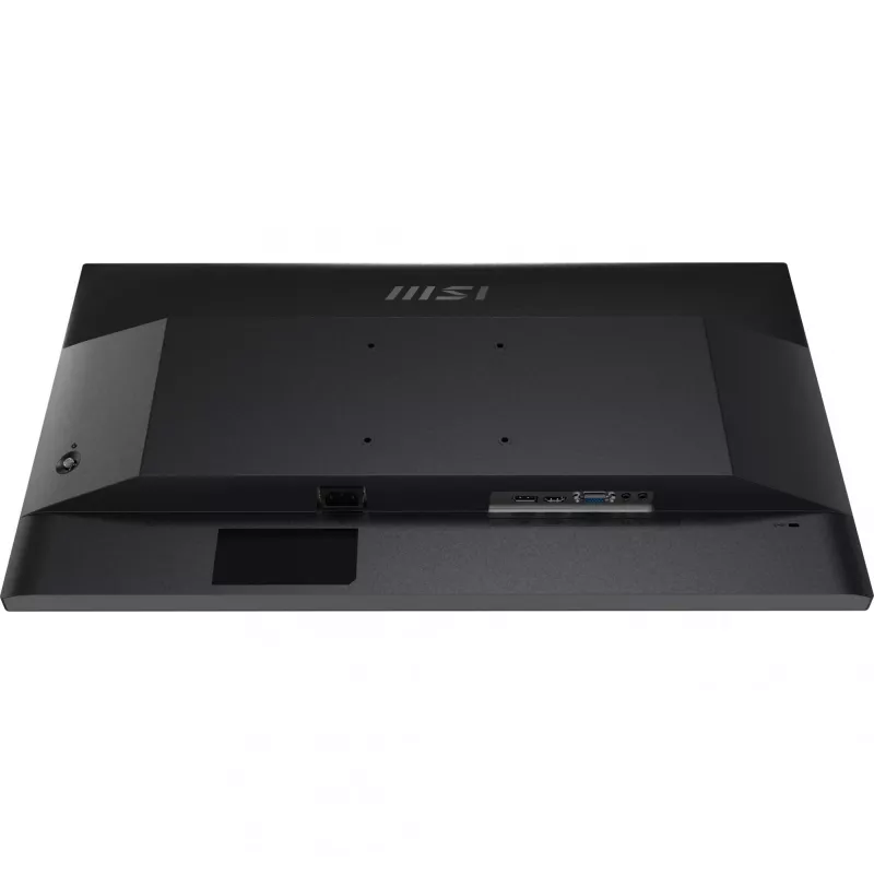 Monitor MSI PRO MP275PG de 27 polegadas, Full HD 1920x1080, IPS, 100 Hz, 1 ms MPRT, HDMI, DisplayPort, D-Sub (VGA), altifalantes 2x 2 W, Adaptive-Sync, inclinação/rotação/altura/pivot, VESA 100x100, TUV, Kensington, preto