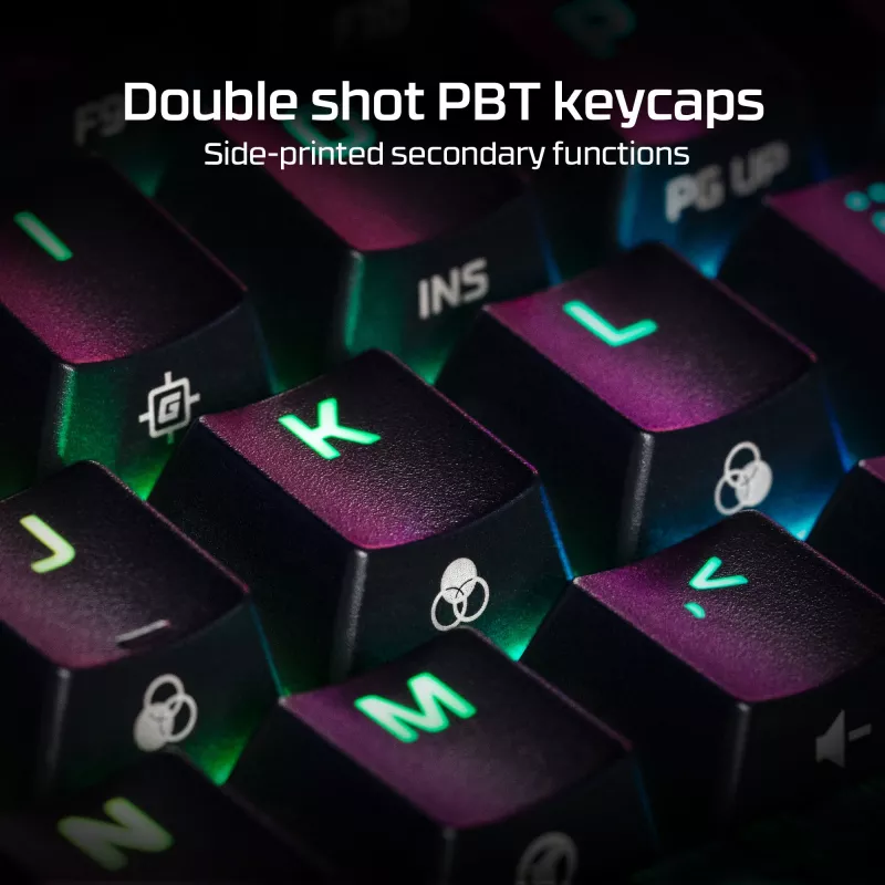 HyperX Alloy Origins 60 – Teclado mecânico de gaming – HX Red (layout US)