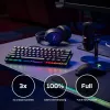 HyperX Alloy Origins 60 – Teclado mecânico de gaming – HX Red (layout US)