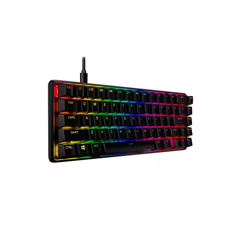 HyperX Alloy Origins 65 – Teclado mecânico de gaming – HX Red (layout US)