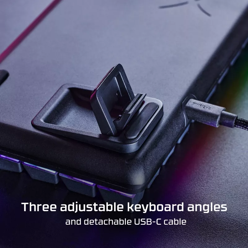 Teclado HyperX Alloy Origins 65 4P5D6AN#UUW, disposição nórdica