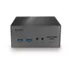 Lindy DST-Pro 101, docking station para portátil USB-C com suporte 4K e fonte de alimentação de 100W