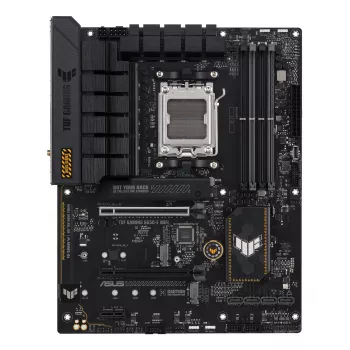 Placa-mãe ASUS TUF GAMING B650-E WIFI ATX Socket AM5 DDR5 4x DIMM 192GB Wi‑Fi 6E Bluetooth 5.3 3x M.2 2.5Gb LAN