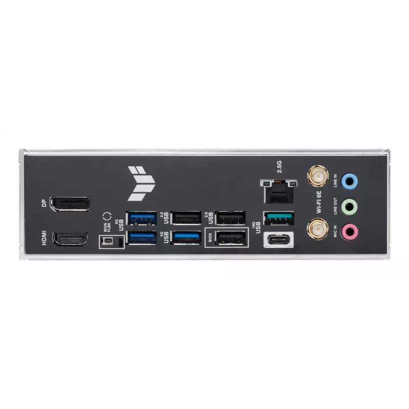 Placa-mãe ASUS TUF GAMING B650-E WIFI ATX Socket AM5 DDR5 4x DIMM 192GB Wi‑Fi 6E Bluetooth 5.3 3x M.2 2.5Gb LAN