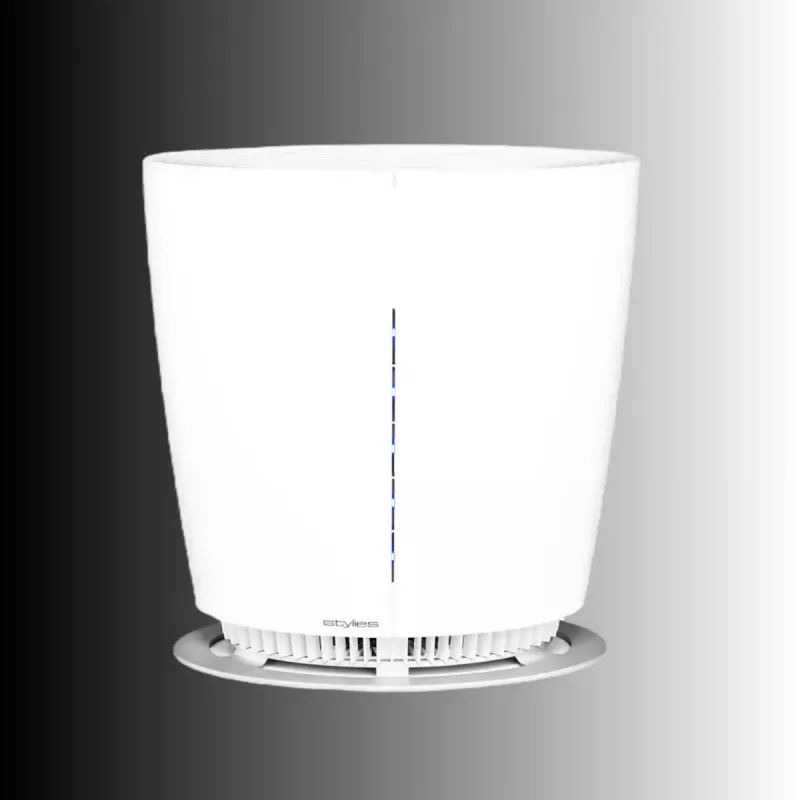 Purificador de ar Stylies Pegasus para espaços até 50 m², nível de ruído 60 dB, potência 30 W, branco