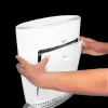 Purificador de ar Stylies Pegasus para espaços até 50 m², nível de ruído 60 dB, potência 30 W, branco