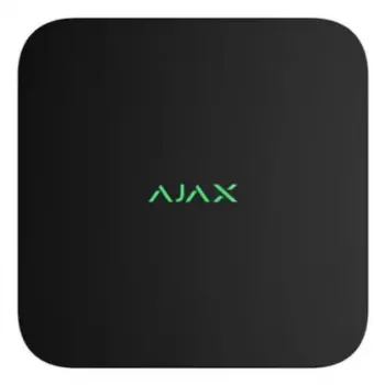 NVR Ajax (8 canais) preto 16 canais RTSP H.264 H.265 16 TB