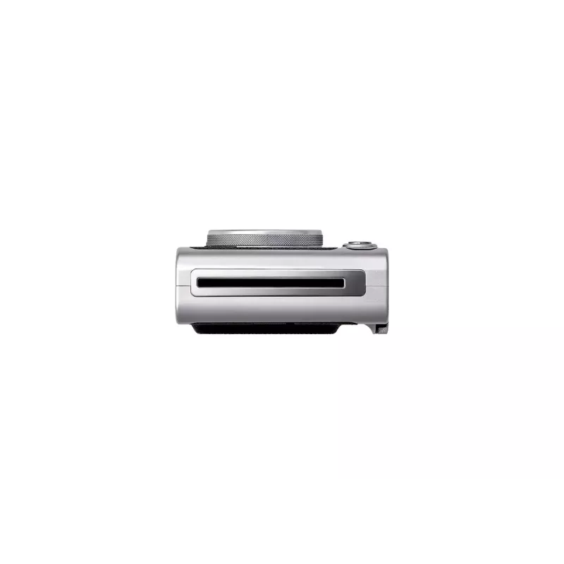 Câmara instantânea Fujifilm Instax Mini Evo – 1/5 polegadas CMOS 2560×1920, 3 polegadas TFT, obturador 1/8000–0,25 s, flash incorporado, 285 g, prateado/preto