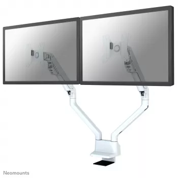 Braço para monitor Neomounts FPMA-D750DWHITE2 10-32 polegadas - mola a gás - fixação à mesa - bloqueio a 180°