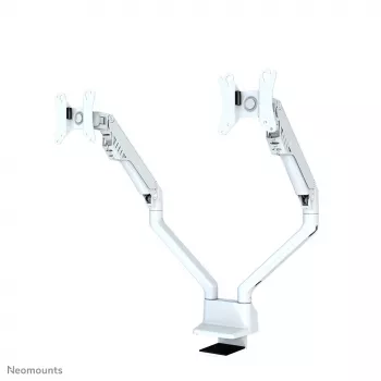 Braço para monitor Neomounts FPMA-D750DWHITE2 10-32 polegadas - mola a gás - fixação à mesa - bloqueio a 180°