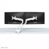 Braço para monitor Neomounts FPMA-D750DWHITE2 10-32 polegadas - mola a gás - fixação à mesa - bloqueio a 180°