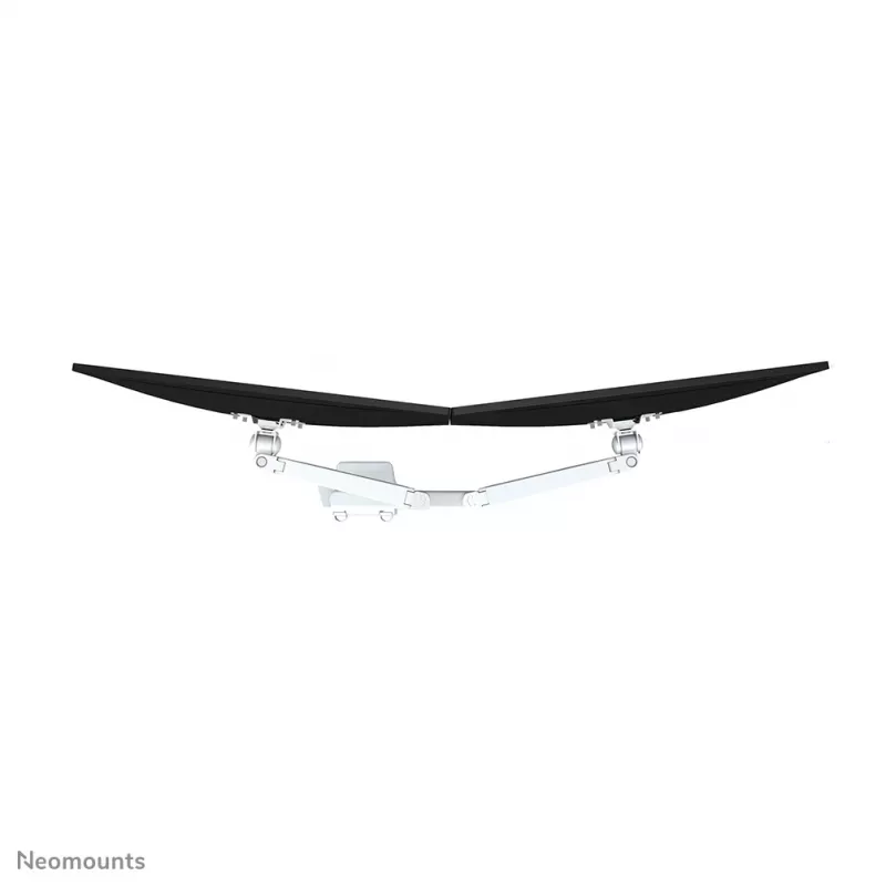 Braço para monitor Neomounts FPMA-D750DWHITE2 10-32 polegadas - mola a gás - fixação à mesa - bloqueio a 180°