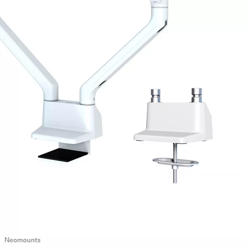 Braço para monitor Neomounts FPMA-D750DWHITE2 10-32 polegadas - mola a gás - fixação à mesa - bloqueio a 180°