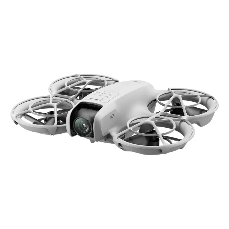 Drone leve DJI Neo 135g com câmara 4K Ultra HD, até 18 minutos de tempo de voo com uma carga, sem comando