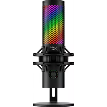 Microfone USB HyperX QuadCast 2 S (preto), microfone de mesa, -8 dB, 20 - 20000 Hz, 1 Ω, com fios, USB
