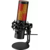 Microfone USB HyperX QuadCast 2 S (preto), microfone de mesa, -8 dB, 20 - 20000 Hz, 1 Ω, com fios, USB