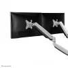 Suporte para monitor Neomounts NM-D750DWHITE 10-32 polegadas - mola a gás, fixação à mesa/passagem pela mesa, 9 kg, 25,4 cm (10 polegadas), 81,3 cm (32 polegadas), 100 x 100 mm, branco