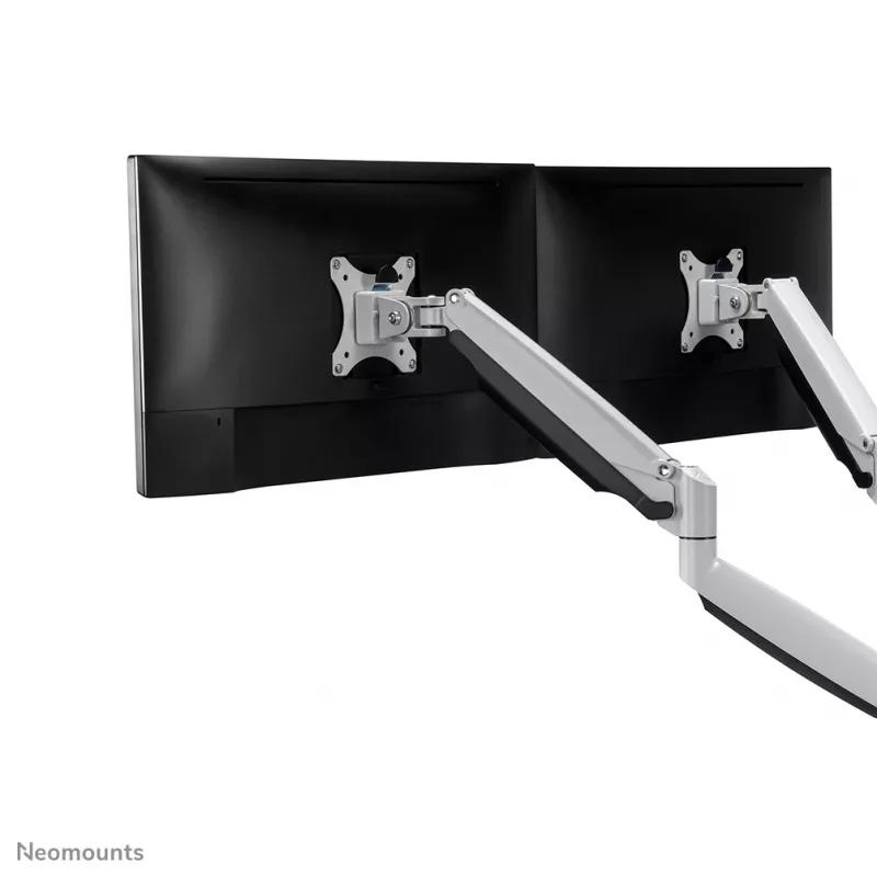 Suporte para monitor Neomounts NM-D750DWHITE 10-32 polegadas - mola a gás, fixação à mesa/passagem pela mesa, 9 kg, 25,4 cm (10 polegadas), 81,3 cm (32 polegadas), 100 x 100 mm, branco