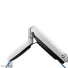 Suporte para monitor Neomounts NM-D750DWHITE 10-32 polegadas - mola a gás, fixação à mesa/passagem pela mesa, 9 kg, 25,4 cm (10 polegadas), 81,3 cm (32 polegadas), 100 x 100 mm, branco
