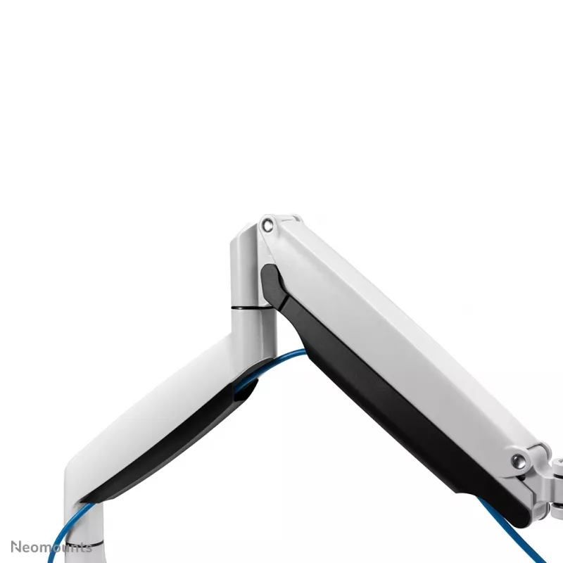 Suporte para monitor Neomounts NM-D750DWHITE 10-32 polegadas - mola a gás, fixação à mesa/passagem pela mesa, 9 kg, 25,4 cm (10 polegadas), 81,3 cm (32 polegadas), 100 x 100 mm, branco
