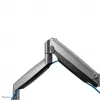 Suporte para monitor Neomounts NM-D750DSILVER 10-32 polegadas - mola a gás