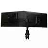 Suporte para monitor R-Go Tools R-Go Caparo Dual, para dois monitores, altura ajustável com mola a gás, capacidade de carga 3-9 kg, 100% circular, preto