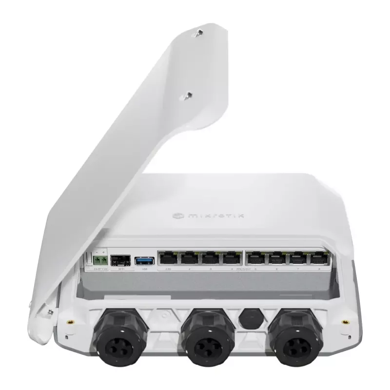 Router com fios MikroTik RB5009UPr+S+OUT
