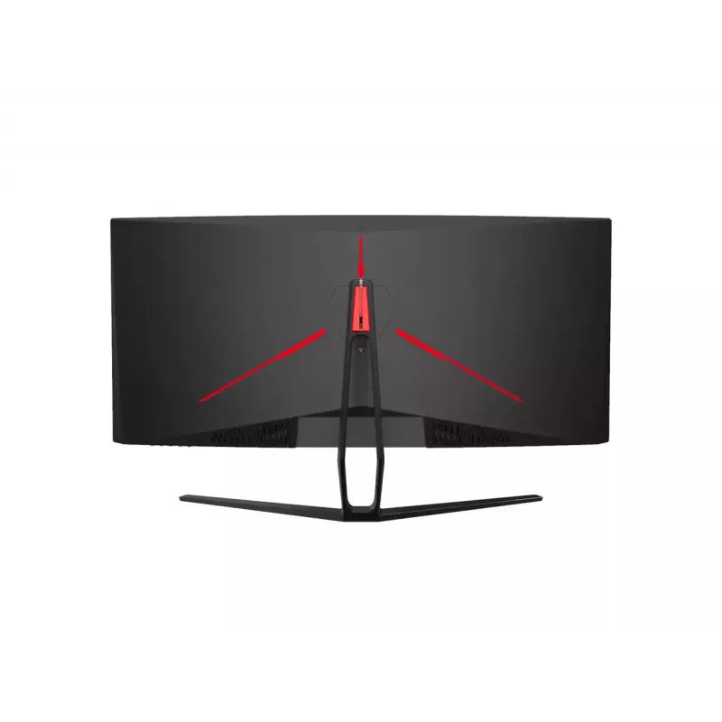 Monitor de computador Dahua Technology LM34-E330C 86,4 cm (34 inch) 3440 x 1440 píxeis UltraWide Quad HD LCD preto, vermelho