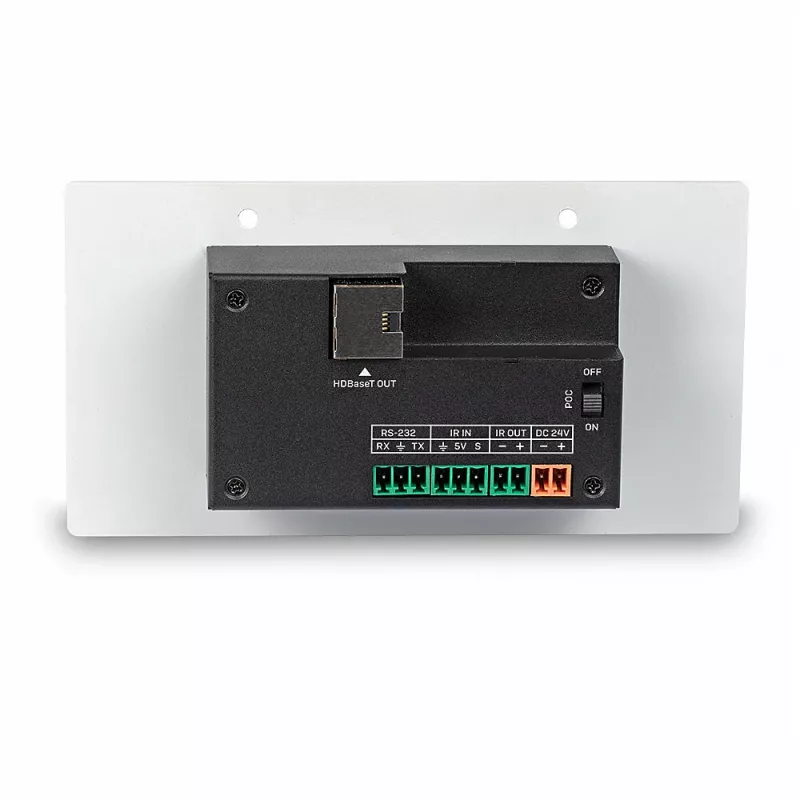 Lindy 150m Cat.6 HDMI 4K60 e Type C HDBaseT extensor KVM com placa de parede EU, transmissor