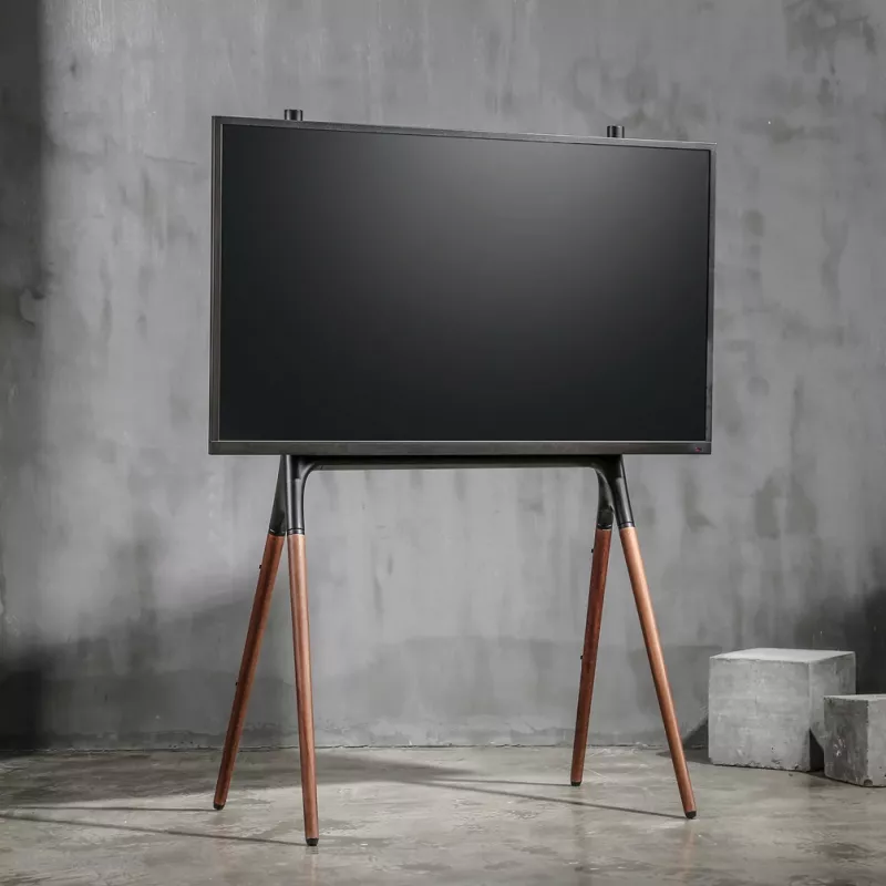 Suporte de TV de chão Neomounts NM-M1000 preto 37-70 polegadas, 40 kg, 94 cm (37 polegadas), 177,8 cm (70 polegadas), 200 x 200 mm, 600 x 400 mm, 0 - 1380 mm
