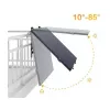 Seguidor solar EcoFlow 5011601001 ângulo ajustável de um eixo para painéis solares