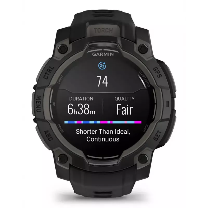 Smartwatch Garmin Instinct 3 AMOLED preto