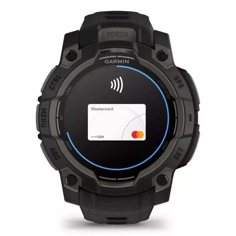 Smartwatch Garmin Instinct 3 AMOLED preto