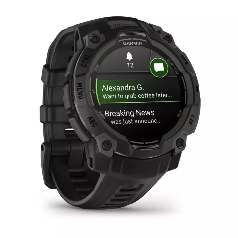 Smartwatch Garmin Instinct 3 AMOLED preto