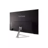 Monitor de computador Viewsonic VX3276-4K-MHD-2 81,3 cm (32 polegadas) 3840 x 2160 píxeis 4K Ultra HD LCD preto, prateado