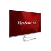 Monitor de computador Viewsonic VX3276-4K-MHD-2 81,3 cm (32 polegadas) 3840 x 2160 píxeis 4K Ultra HD LCD preto, prateado