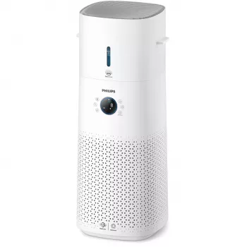 Purificador de ar Philips Série 3000 AC3737 para 131 m², 505 m³/h, 55 dB, 42 W, branco