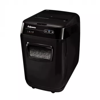 Destruidora de documentos Fellowes AutoMax 200M Micro-Cut Preta
