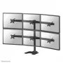 Suporte para monitor Neomounts FPMA-D700DD6 10-27 polegadas, autónomo/montagem em tampo de mesa, 8 kg, 25,4 cm (10 polegadas), 68,6 cm (27 polegadas), 100 x 100 mm, Preto