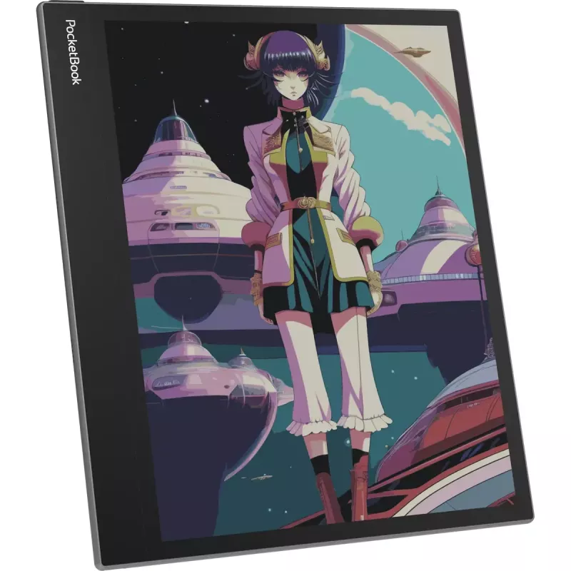 Leitor de e-books PocketBook InkPad Eo 10,3 polegadas 64 GB Wi‑Fi — 10,3 polegadas E Ink Kaleido, ecrã tátil, MicroSD