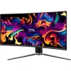Monitor MSI MAG 341CQP QD-OLED 34 polegadas UltraWide QHD 3440×1440, 21:9, 0,03 ms, hub USB, VESA, altura ajustável