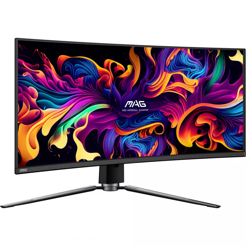 Monitor MSI MAG 341CQP QD-OLED 34 polegadas UltraWide QHD 3440×1440, 21:9, 0,03 ms, hub USB, VESA, altura ajustável