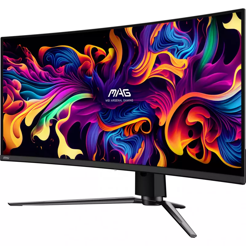 Monitor MSI MAG 341CQP QD-OLED 34 polegadas UltraWide QHD 3440×1440, 21:9, 0,03 ms, hub USB, VESA, altura ajustável